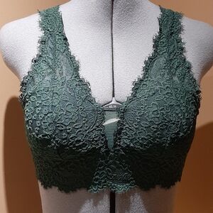Green bralette